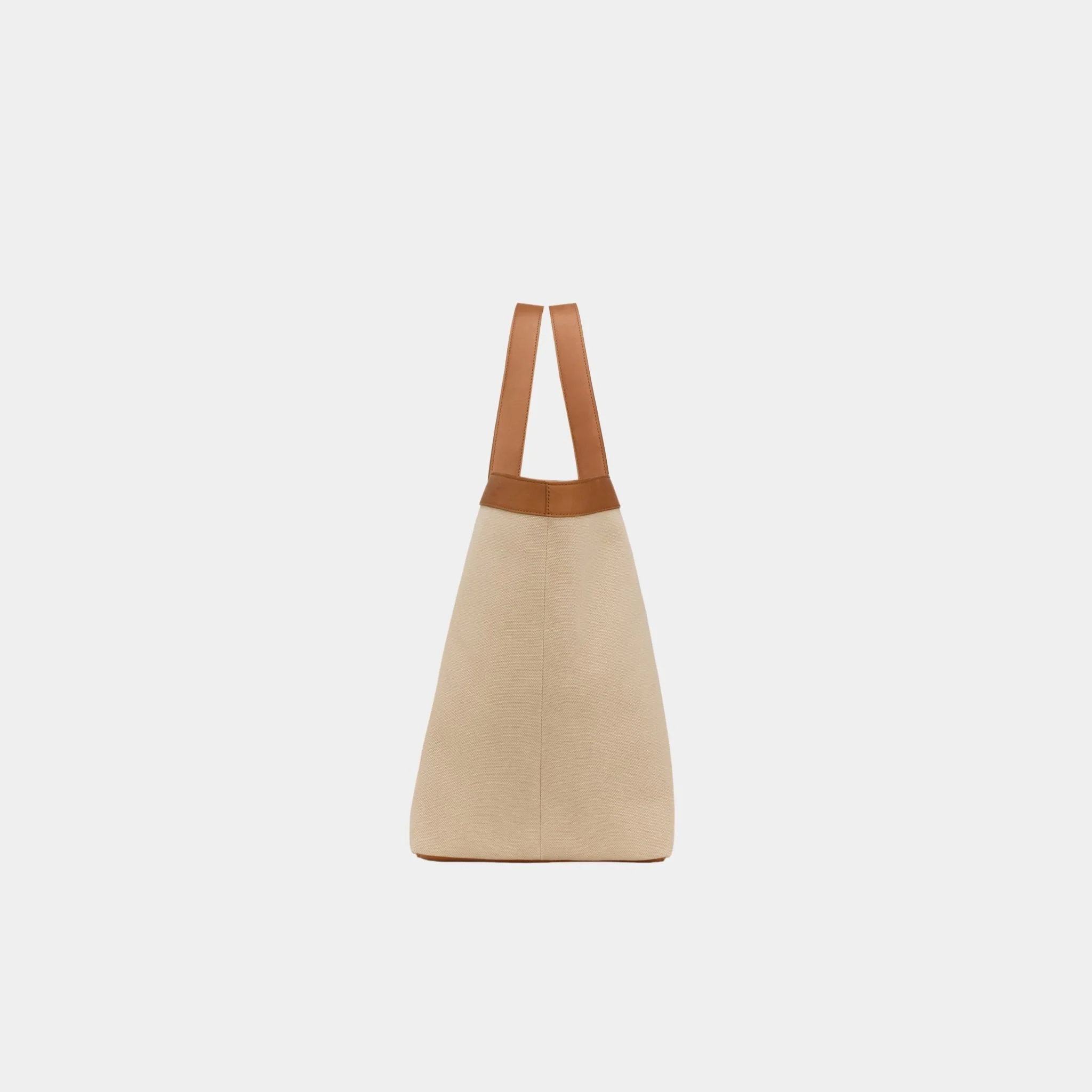 Y Tote In Canvas And Vegetable-Tanned Leather - Image 2