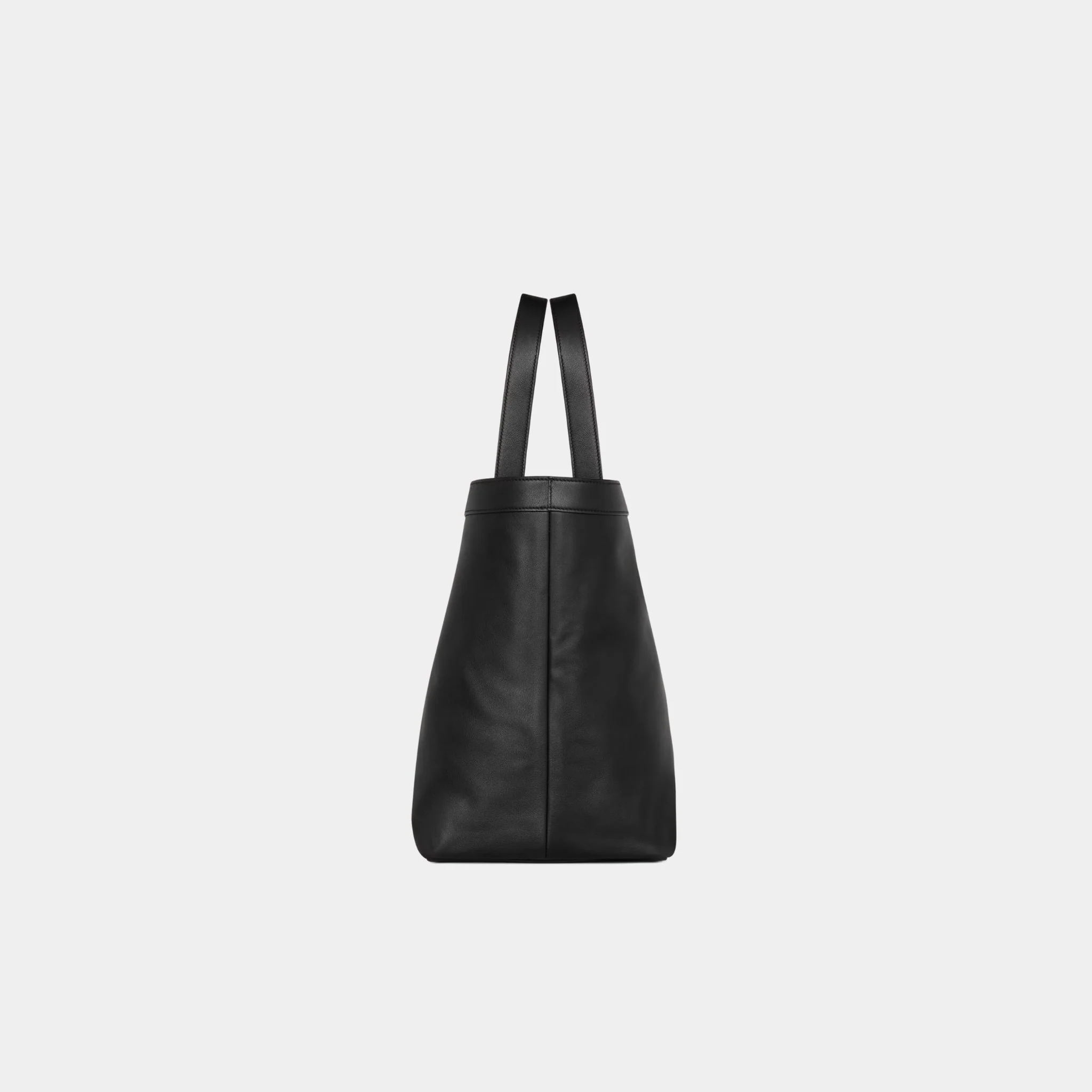 Y Tote In Grained Leather With Tonal Suede Lining - Image 2