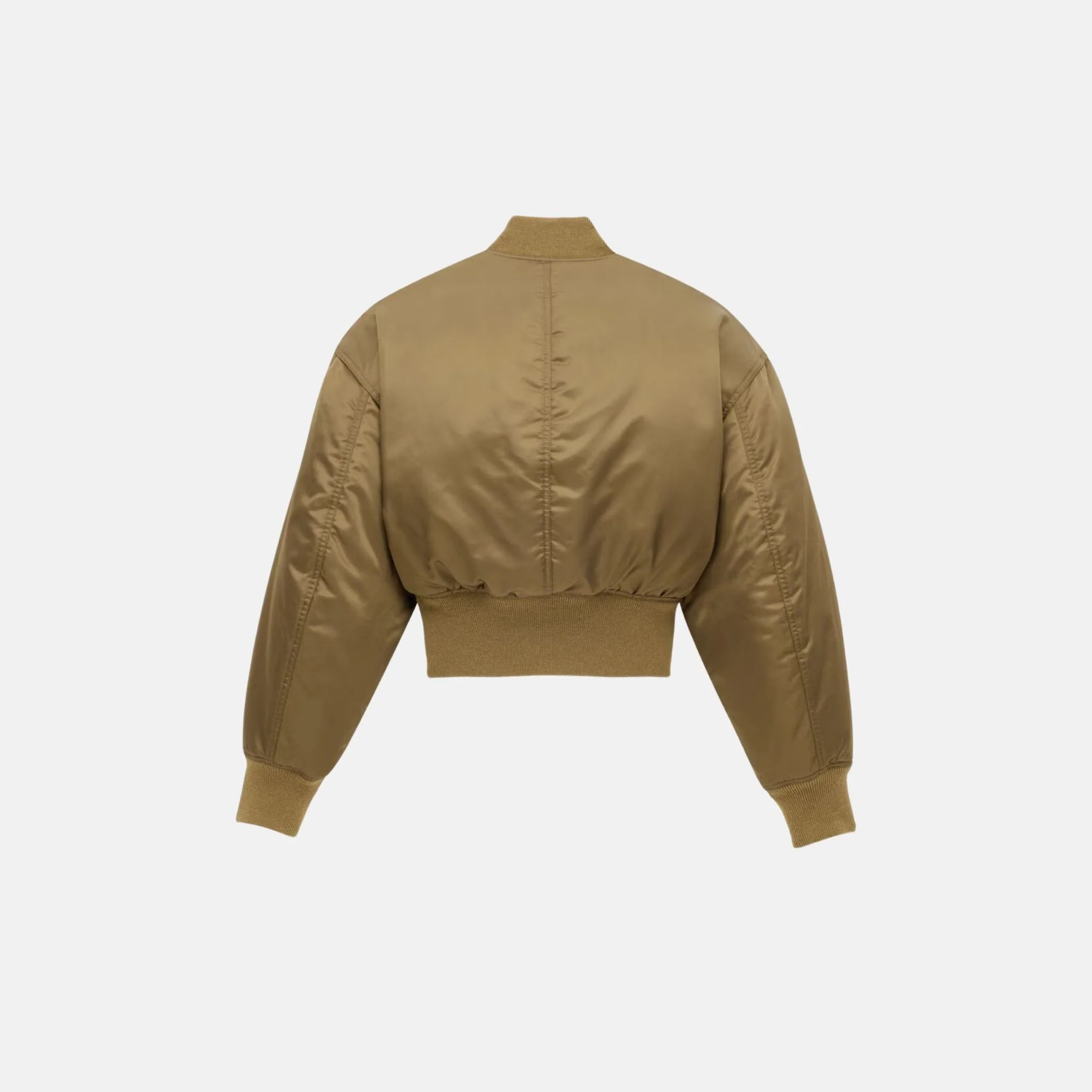 Bomber Jacket In Shiny Nylon - Image 2