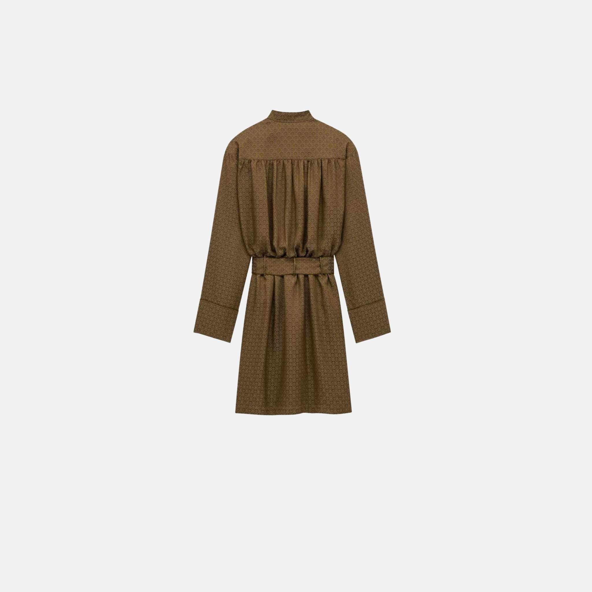 Dress In Medallion Jacquard - Image 2