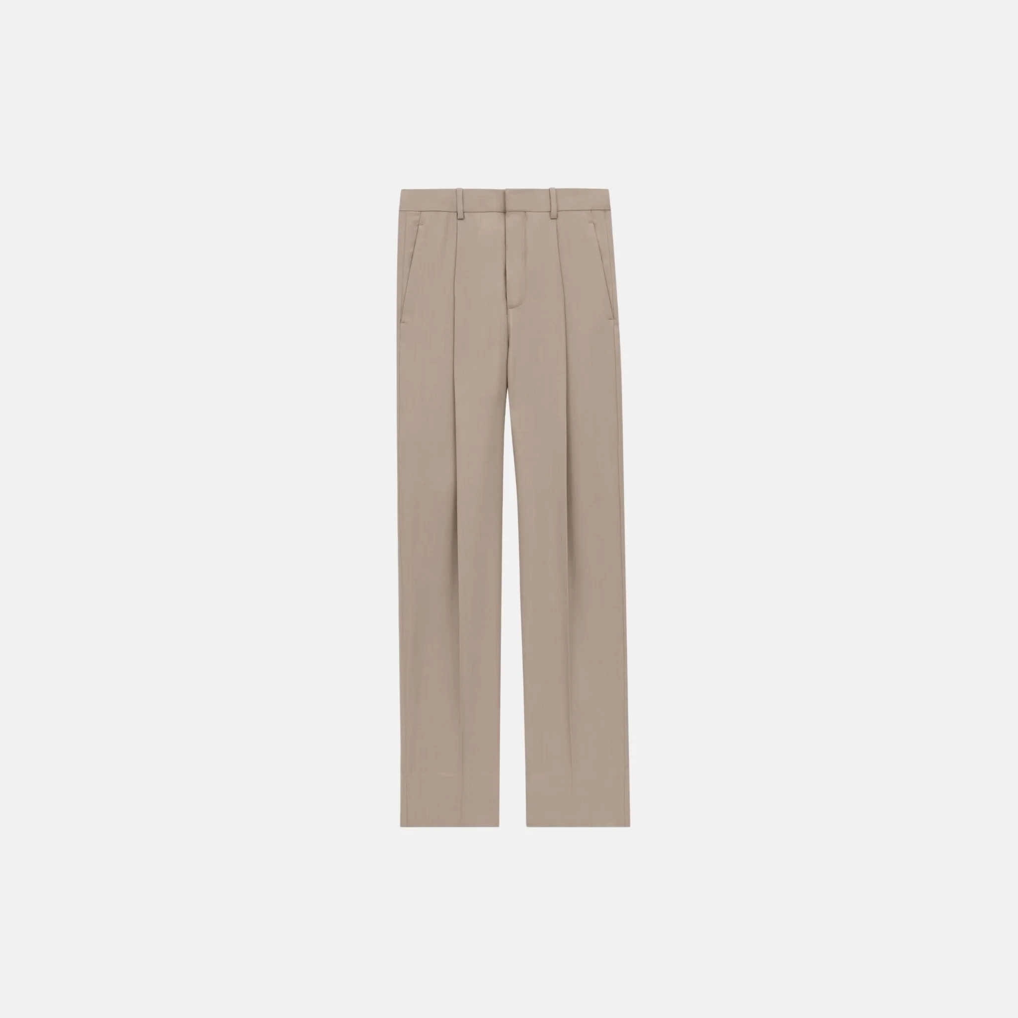 High Waisted Pants In Cashmere
