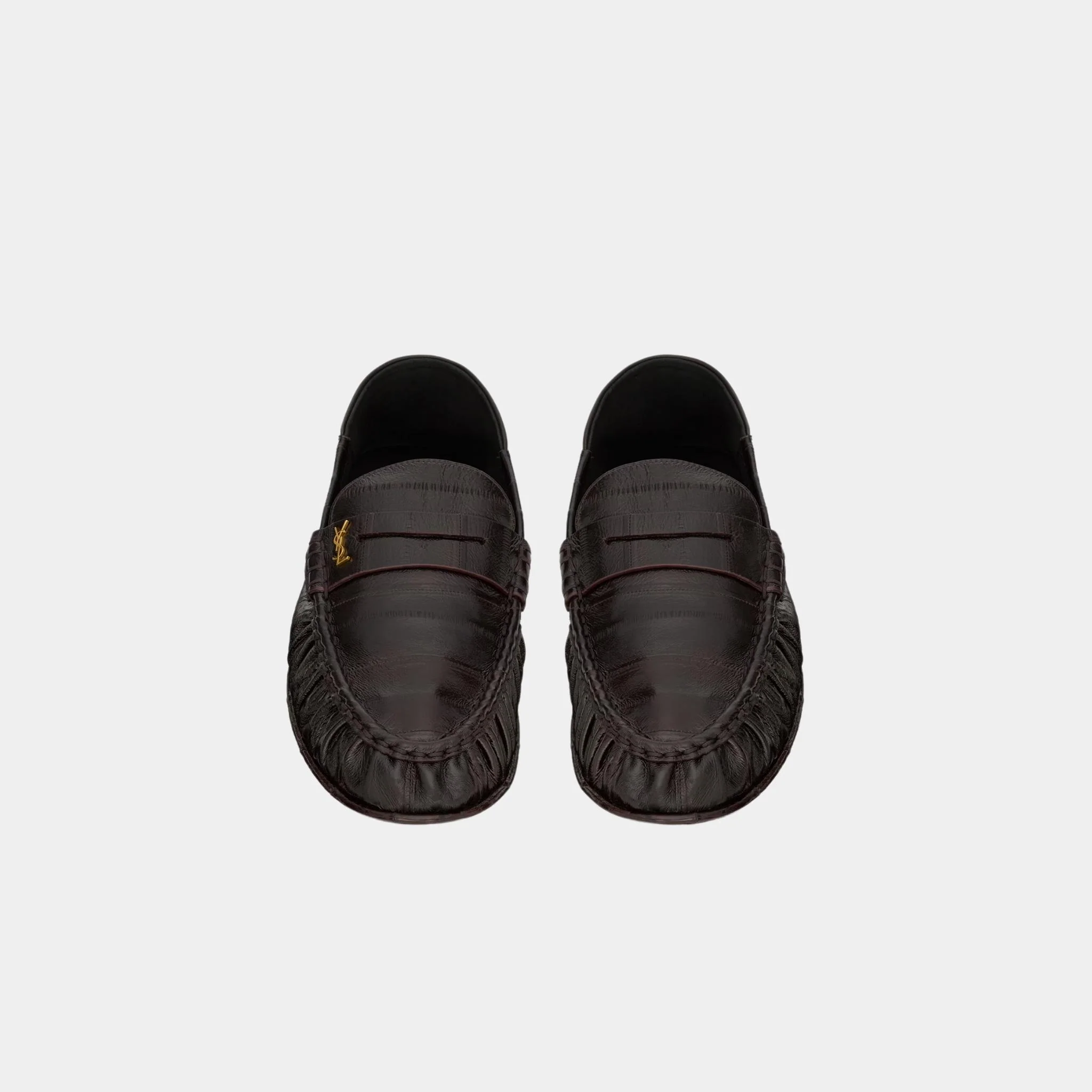 Le Loafer Foldable in Burnt Brown Eel - Image 3