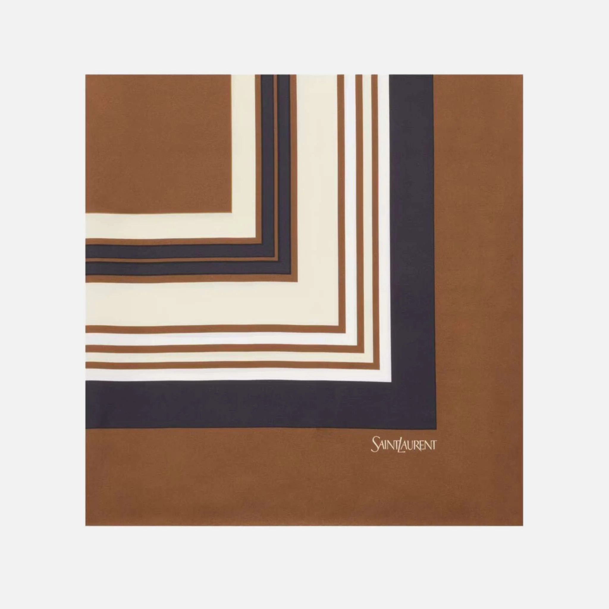 Square Scarf In Square Silk Twill
