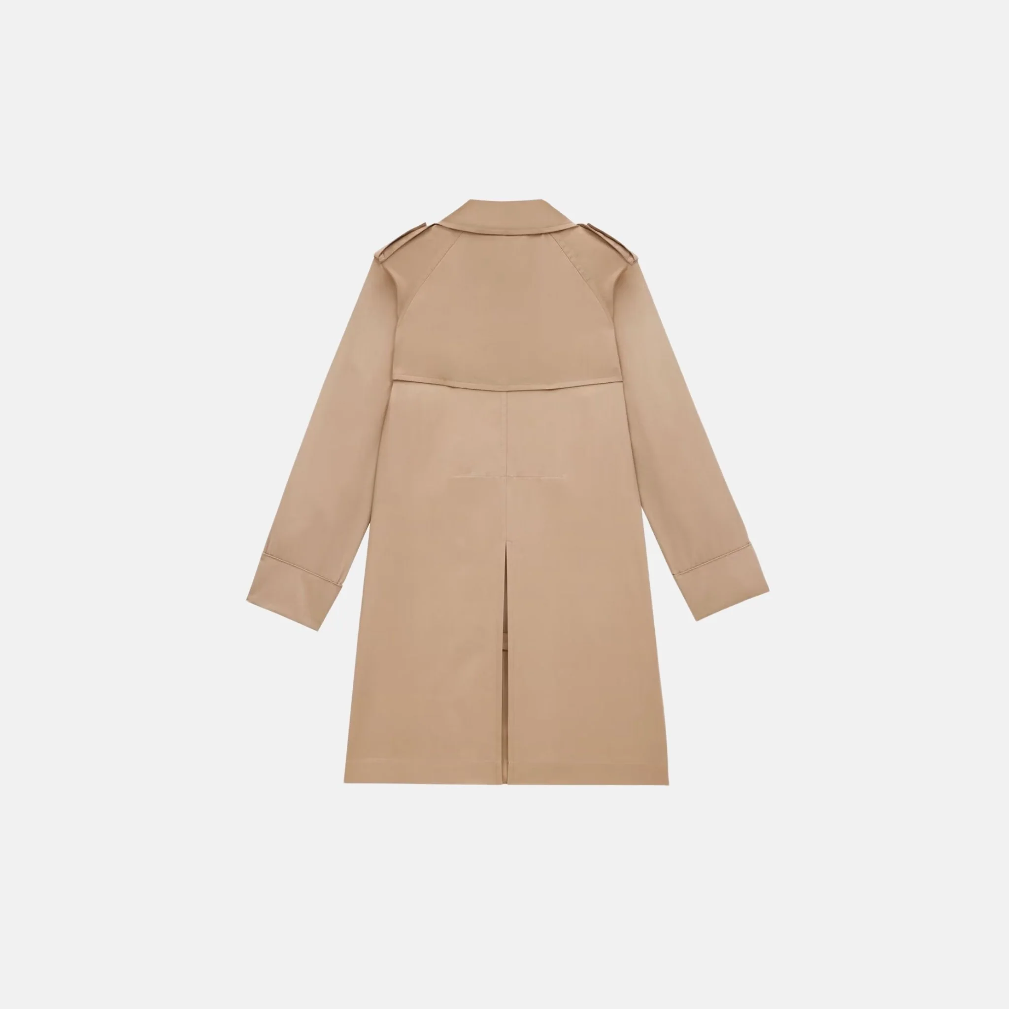 Trench Coat In Cotton Gabardine - Image 4